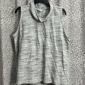 J. Jill Mock Neck Sleeveless Top